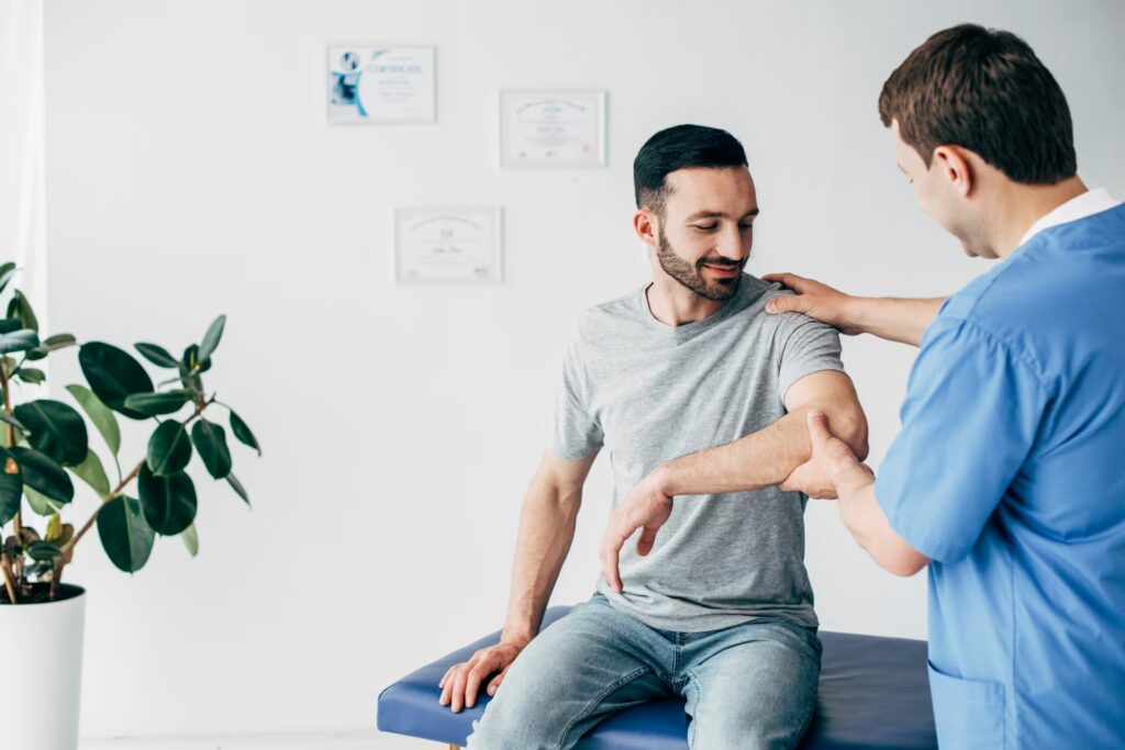 Pricing 1 selective focus of chiropractor examining patient 2024 11 17 08 10 22 utc
